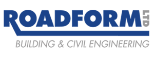 Roadform building and civil engineering logo